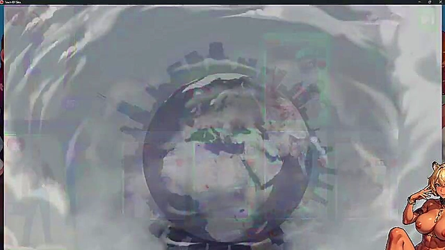 Emo College Artist Finds Inspiration in Sex With Her Busty Muse for Hot 3D Anime Fun