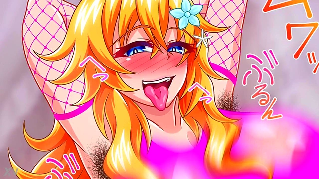 Cute Overwatch Anime Babe Gets Animated Cumshot Action