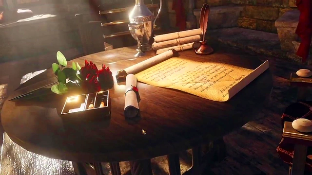 Big-Titted Office Babe Gets Naughty Xmas Surprise Under Desk