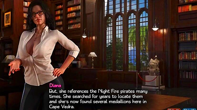 Nadia's Erotic Anime Adventure - Sexy 3D Visual Novel Fantasy