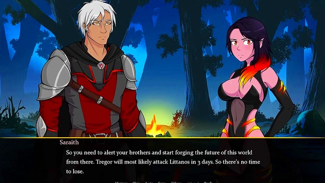 Busty Anime Girls Play EroGame With Ecchi Scenes And Oppai Action