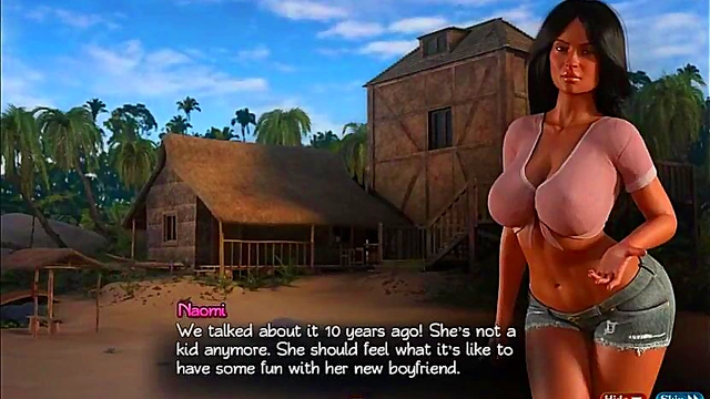 Horny MILF Nadia's Naughty Adventure in Anime Style Lovemaking