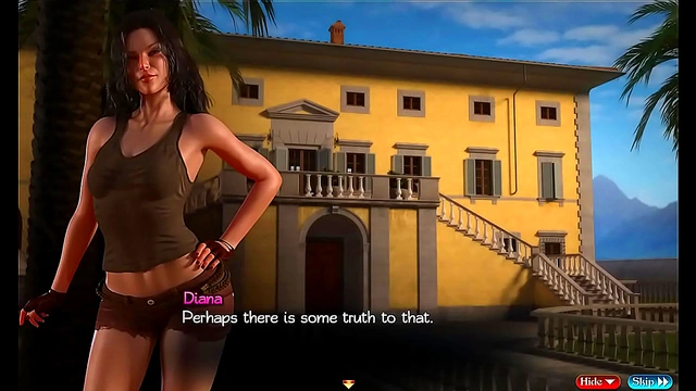 Nadia's Erotic Adventure Animated Orgy With Four Stunning Anime Beauties