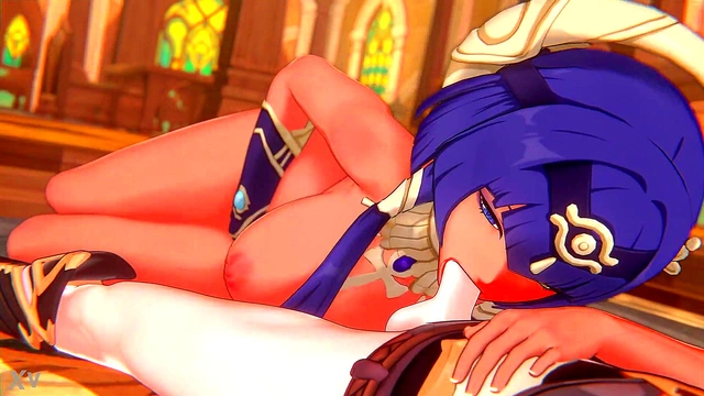 Intense Nezuko Sex Scene Ecchi Anime Teen Gets Creampied By Big Dick Monster