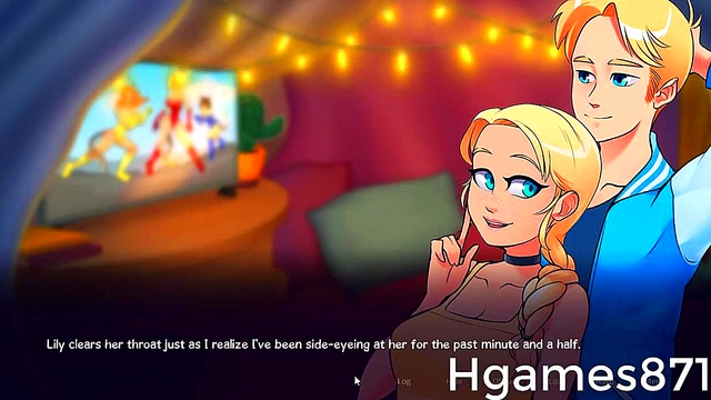 Hot Futanari Babe With Blue Hair Nails Big-Dick Dildo Fuck & Handjob Orgasm!