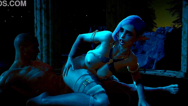 Busty Anime Demon Gets Fucked On Train After Hot Home Date Blowjob & Anal Sex