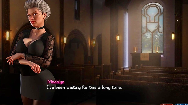 Busty Anime MILF Enjoying Hardcore Sex With Her Toys While Her Toyboy Watches