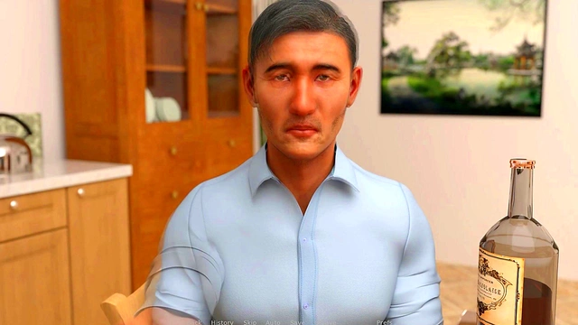 Sailor Pirate Babe Dry Humps Crew Before Getting Facial Bukkake Load