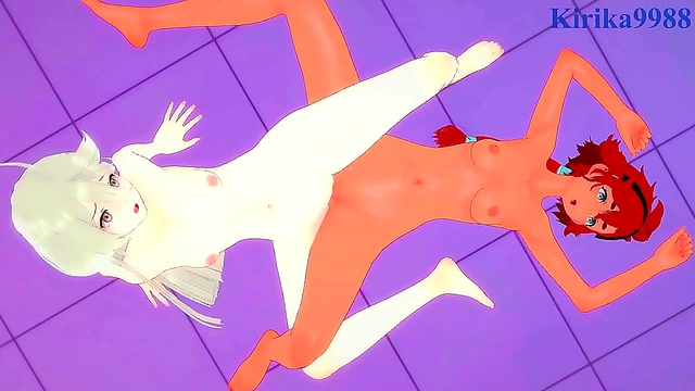 Sporty Megumin Gets Her Petite Pussy Fucked in Uncensored Konosuba Hentai Parody