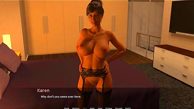 Horny Alya and Masha Share His Dick in Steamy Anime Threesome Fantasy Scene