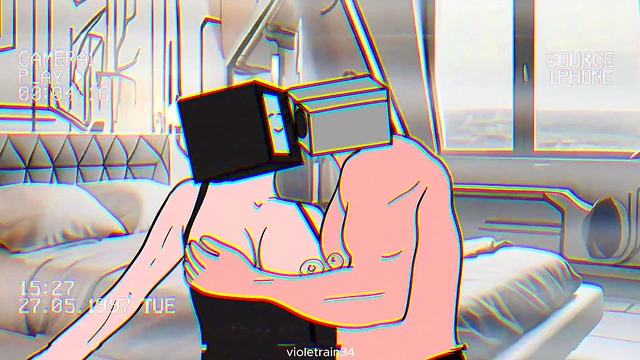 Bewitched Fern Sucks Old Man's Dick & Rides Him Hard for Wild Anime Fucking Orgasm