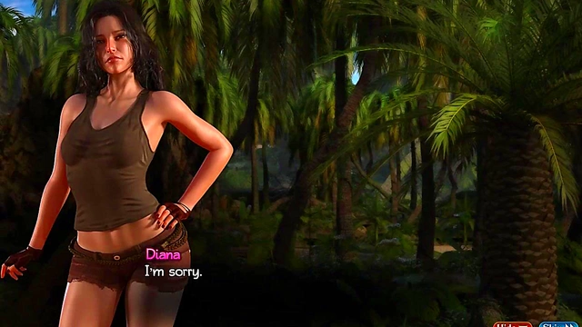 Beach Fantasy Anime Couple Enjoy Intense Sex On Sand Under Sunlight