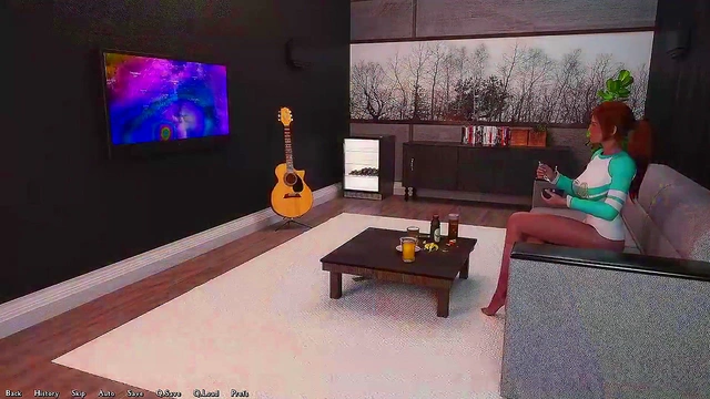 Futuristic Hentai Futa Takes Full Nelson Control for Intense Orgasm Action