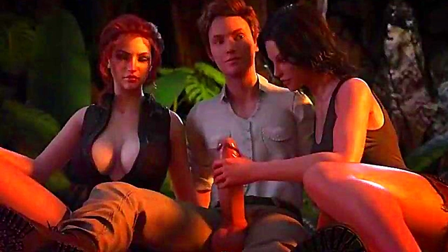 Enchanting Fairy Engages in Explicit Anime Sex Ritual Under Moonlight