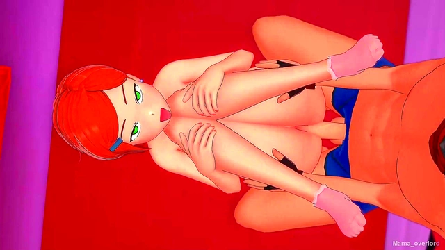 Two Hot Anime Babes Seduce Their Boss for Intense 3D Hentai Orgasms