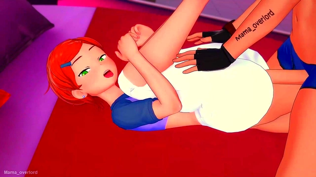 Two Hot Anime Babes Seduce Their Boss for Intense 3D Hentai Orgasms