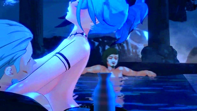 Horny Anime Babe Deepthroats BBC Dick & Takes Big Load Down Her Throat