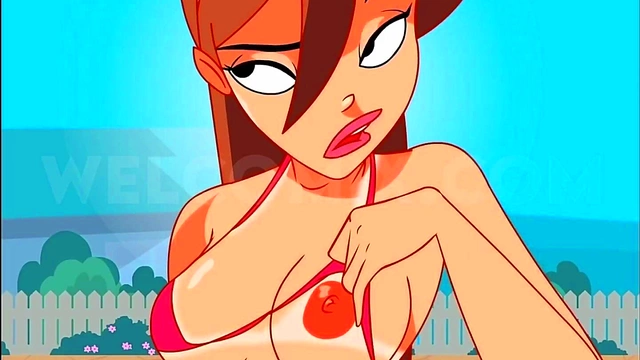 Bikini Babe Marie Rose Fucks On Beach for Ecstatic Orgasms in Anime Style Action!