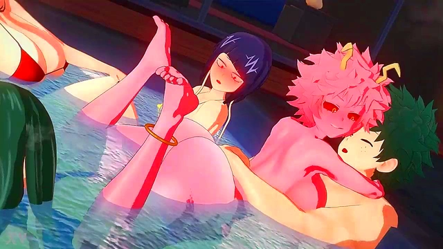 Japanese Kyonyuu Fantasies Anime H-Game Orgy Scene Exposed!