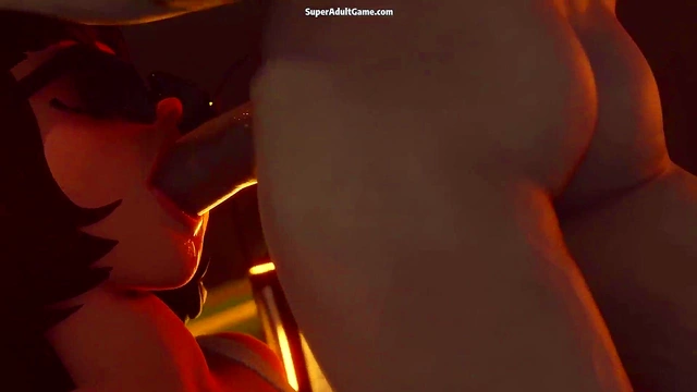 Huge-Cock Futa Anime Babe Gets Fucked for Lesbian Bukkake Orgy Pleasure