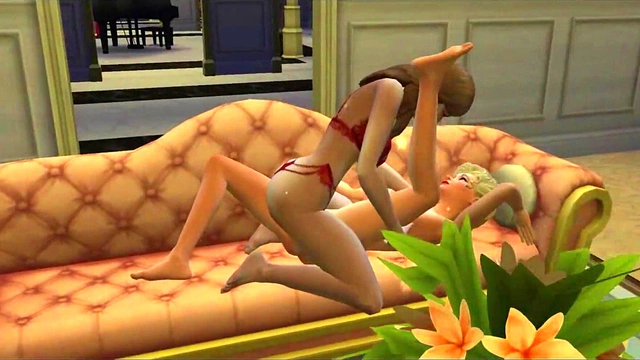 Hentai Hairjob Heaven Seductive Babe Sucks Hard Dick for Sticky Finish