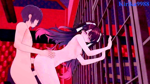 Red-Haired Luo Tianyi Takes BDSM Anime Sex for Ecchi Pleasure