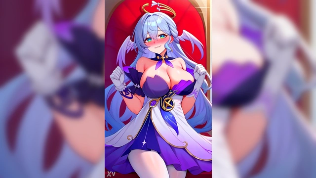 Nadia's Secret Treasure Found! Hot Anime Couple Enjoys Intense 3D Sex Adventures