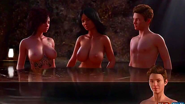 Horny Anime Couple's Intense Sex Adventure in The Visit Visual Novel