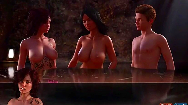 Horny Anime Couple's Intense Sex Adventure in The Visit Visual Novel