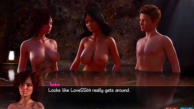 Horny Anime Couple's Intense Sex Adventure in The Visit Visual Novel