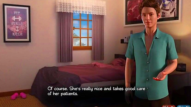 Horny Anime Couple's Intense Sex Adventure in The Visit Visual Novel