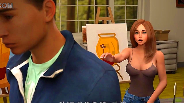 Huge-Titted Anime Goddesses In Muscle Battles End With Explosive Cocksucking Orgasms