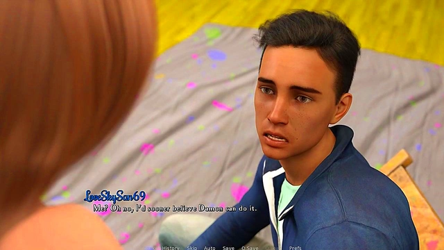 Huge-Titted Anime Goddesses In Muscle Battles End With Explosive Cocksucking Orgasms