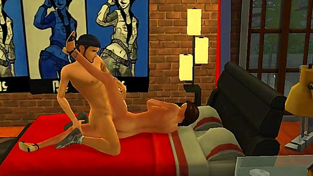 Steaming 3D StepMom Tempts Teen With Her Big Tits And Gets Filled Up By His Huge Dick