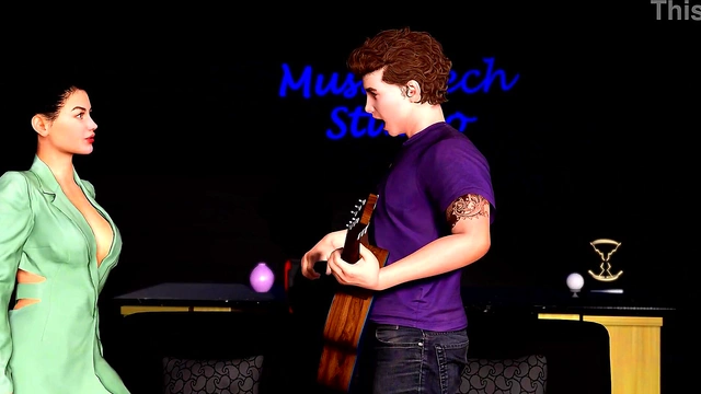 Horny Witch Gets Nailed By Gamer Dude In Hot Anime Action Scene