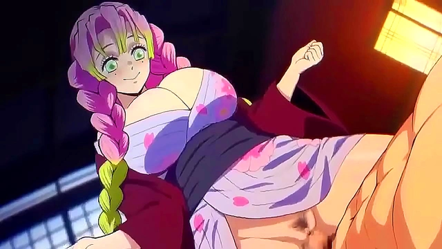 Sultry Nami Gets Berry Bukkake On Man Island In Anime Threesome Action!