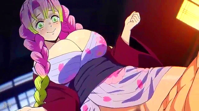 Sultry Nami Gets Berry Bukkake On Man Island In Anime Threesome Action!