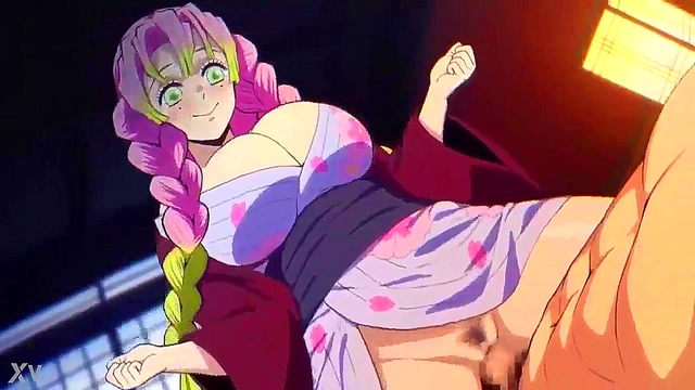 Sultry Nami Gets Berry Bukkake On Man Island In Anime Threesome Action!