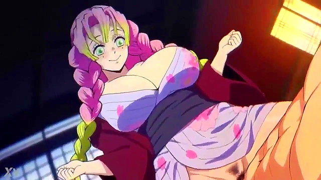 Sultry Nami Gets Berry Bukkake On Man Island In Anime Threesome Action!