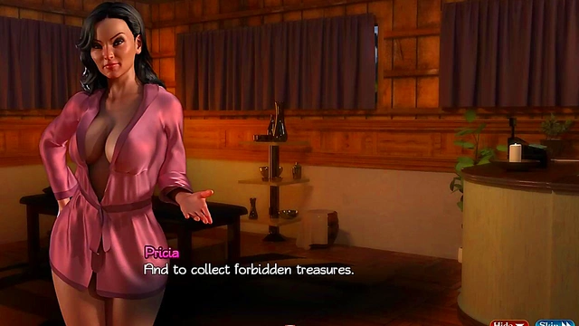 Fat-Assed Bimbo Chara Rides Dildo In Anime POV For Horny Fans' Delight