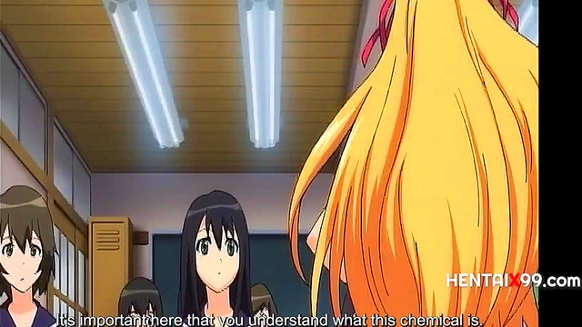 Busty Princess Seduces Spider Women for Intense Ecchi Sex Fantasy