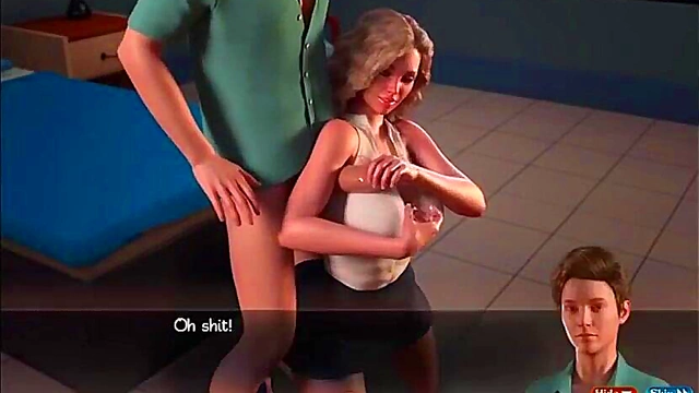 Big-Tit Prisoner Gets Naughty Anime Relief From Guard's Dick Powerfully