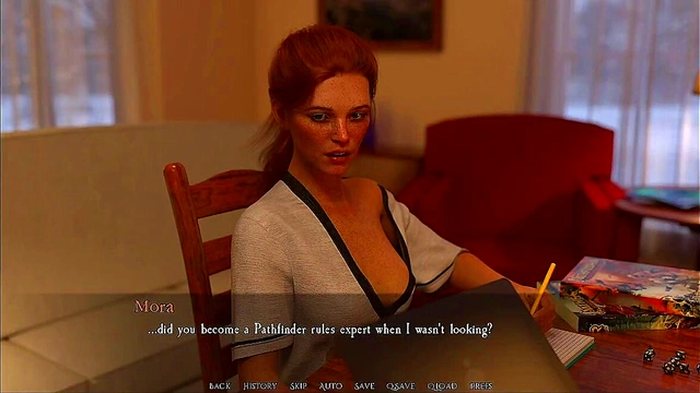 Accidental Touch Leads To Busty Anime Teen's Hardcore Blowjob Fantasy