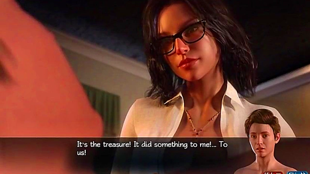 Hentai TV Star Gives Blowjob To Sneaky Cameraman In Studio