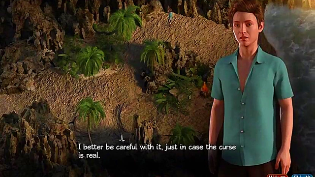 Hentai TV Star Gives Blowjob To Sneaky Cameraman In Studio