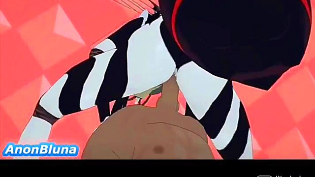 Slutty Redhead Dominates Boyfriend's Small Dick for Ultimate Anime Orgasm