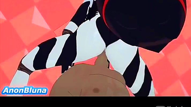 Slutty Redhead Dominates Boyfriend's Small Dick for Ultimate Anime Orgasm