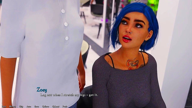 Rebecca's Big Boobs Pirate Booty Gets Anime Game Bukkake Orgasm Feast