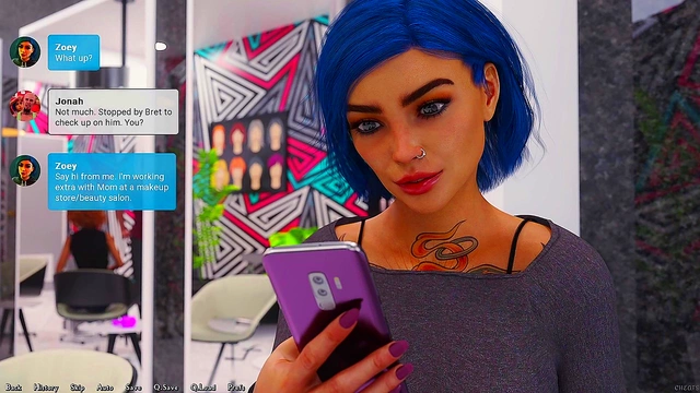 Rebecca's Big Boobs Pirate Booty Gets Anime Game Bukkake Orgasm Feast