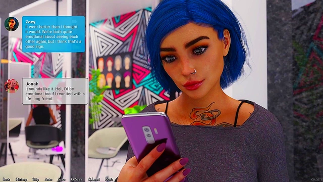 Rebecca's Big Boobs Pirate Booty Gets Anime Game Bukkake Orgasm Feast